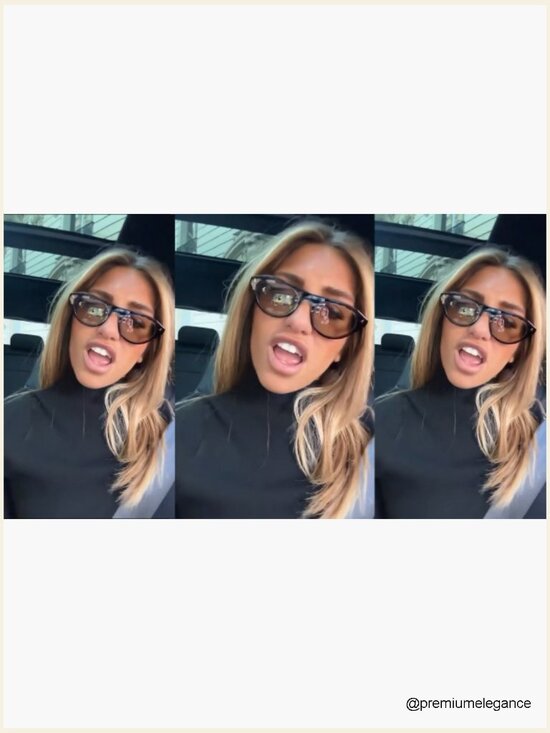 Trendy Cat Eye Sunglasses UV400 Protection Narrow Retro Oval Frame Driving